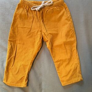 Oso & Me Kids Mustard Corduroy Pants 24M